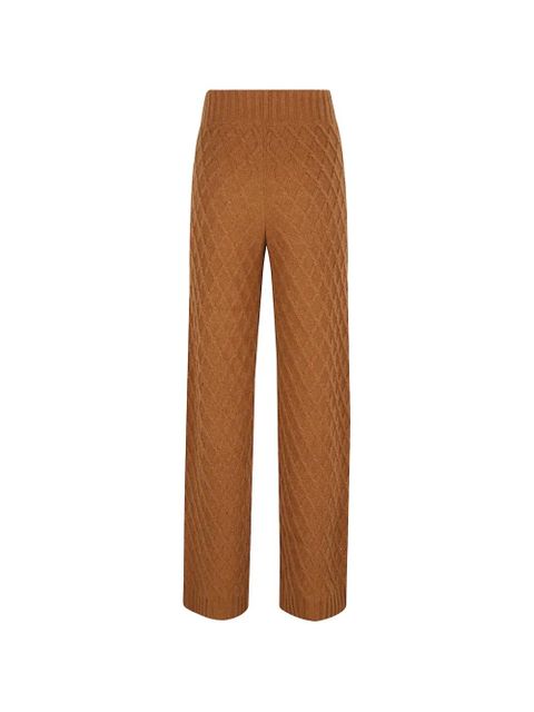 Max Mara Pevera knitted trousers - Brown - zdjęcie produktu nr 2
