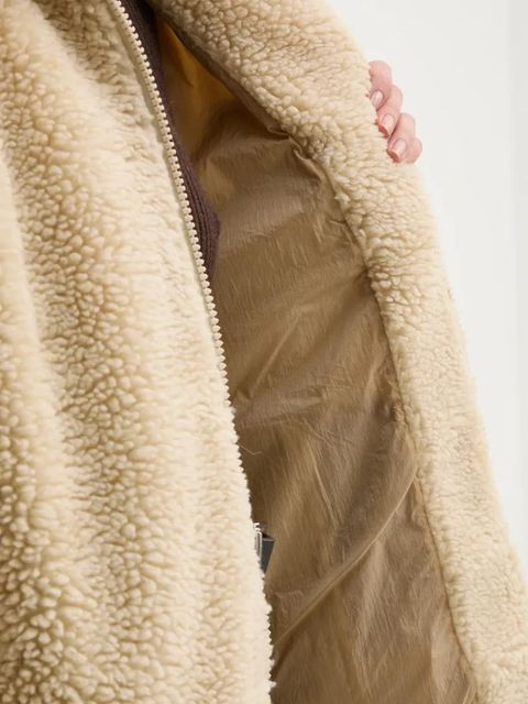 Rains kurtka Kofu Fleece Jacket T2 kolor beżowy przejściowa 19940-24