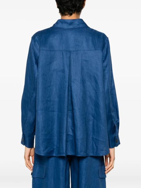 Weekend Max Mara Pomposa button-up shirt - Blue