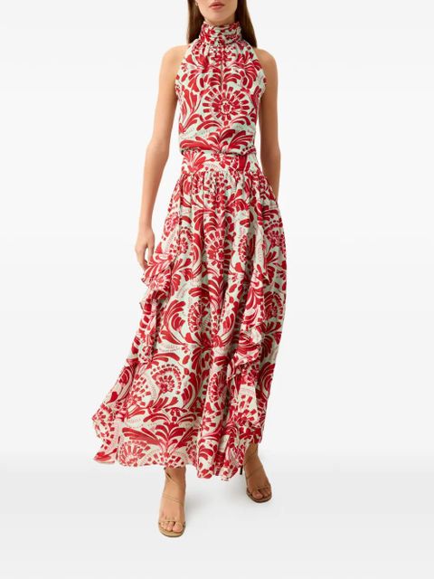 Marie Oliver Goldie floral blouse - Blue - zdjęcie produktu nr 2