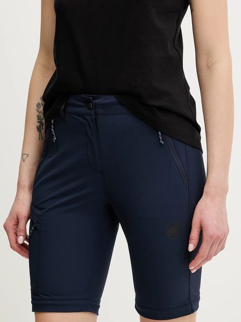 Mammut spodnie outdoorowe Runbold IV damskie kolor granatowy 1022-02610