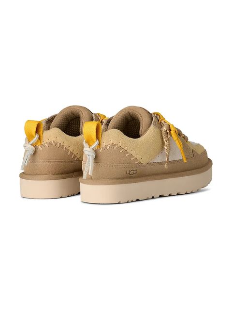UGG sneakersy zamszowe Lo Lowmel Biarritz damskie kolor beżowy 1172710.MDSD