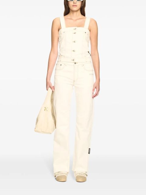 Off-White denim corset top - Neutrals - zdjęcie produktu nr 2