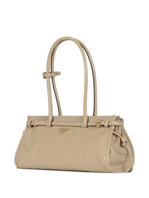 Prada Bonnie medium leather handbag - Neutrals