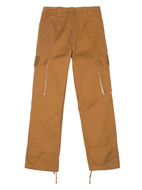 Rabanne embroidered-logo cargo pants - Brown - zdjęcie produktu nr 2