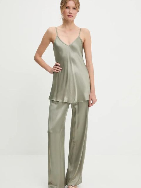 Answear.LAB komplet damski kolor zielony - zdjęcie produktu nr 2