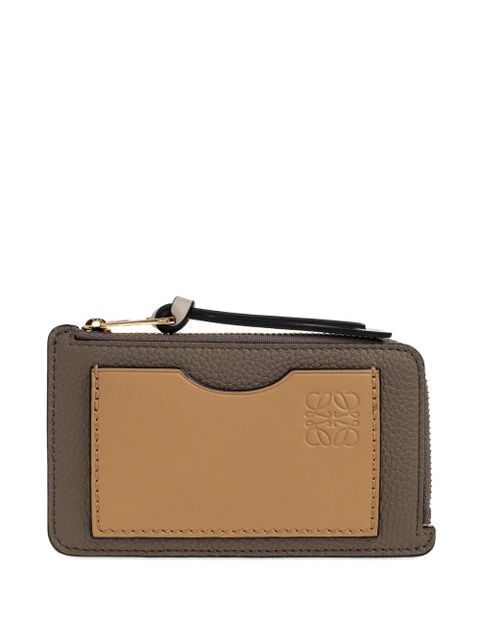 LOEWE embossed zip-up wallet - Neutrals - zdjęcie produktu nr 1