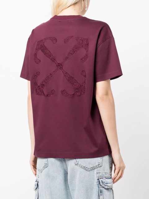 Off-White Arrows embroidered T-shirt
