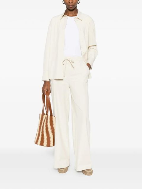 Max Mara drawstring palazzo pants - Neutrals - zdjęcie produktu nr 2