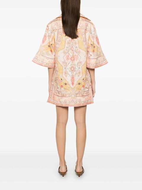 ZIMMERMANN Wylie mini dress - Yellow