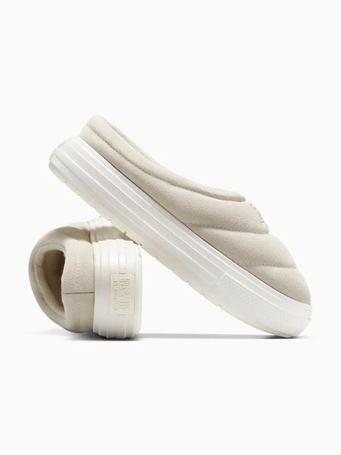 Converse kapcie Chuck Taylor All Star Elements Mule kolor beżowy A13895C