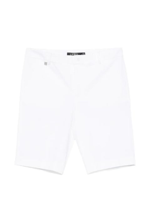 Lauren Ralph Lauren logo-plaque shorts - White - zdjęcie produktu nr 1