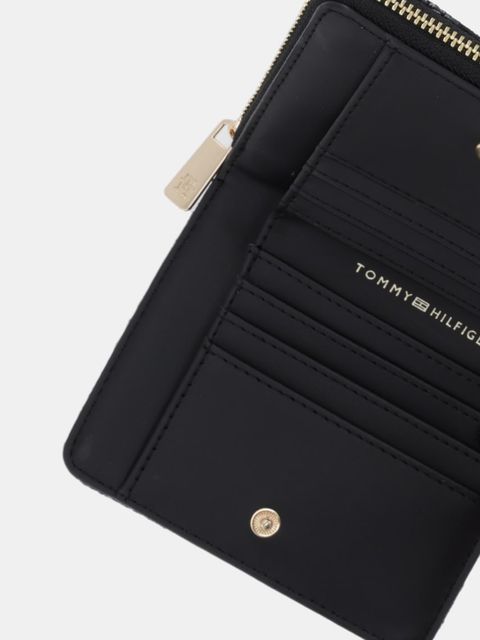 Tommy Hilfiger portfel damski kolor czarny AW0AW17957