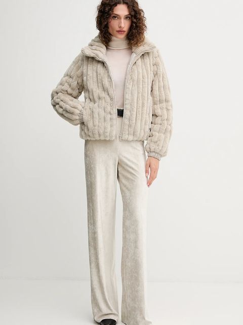 Save The Duck kurtka dwustronna ELINA kolor beżowy zimowa D31352W.VERY21