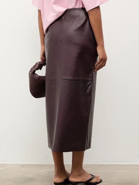 Answear.LAB spódnica skórzana