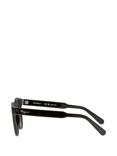 Ferragamo round-frame sunglasses - Black