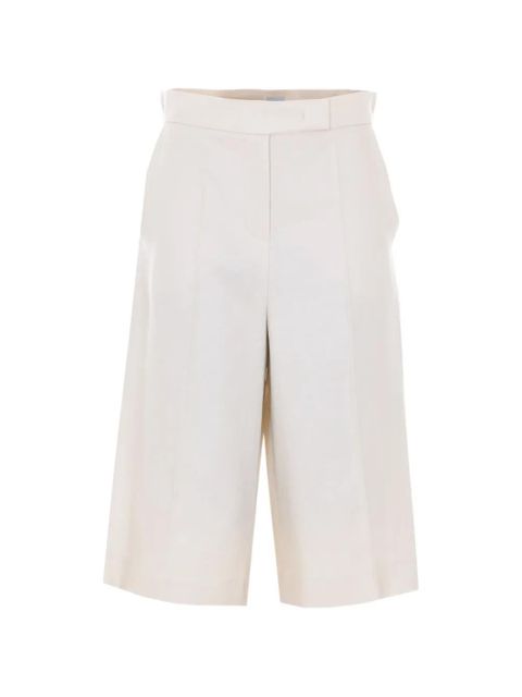 Max Mara front-pleats shorts - Neutrals - zdjęcie produktu nr 1