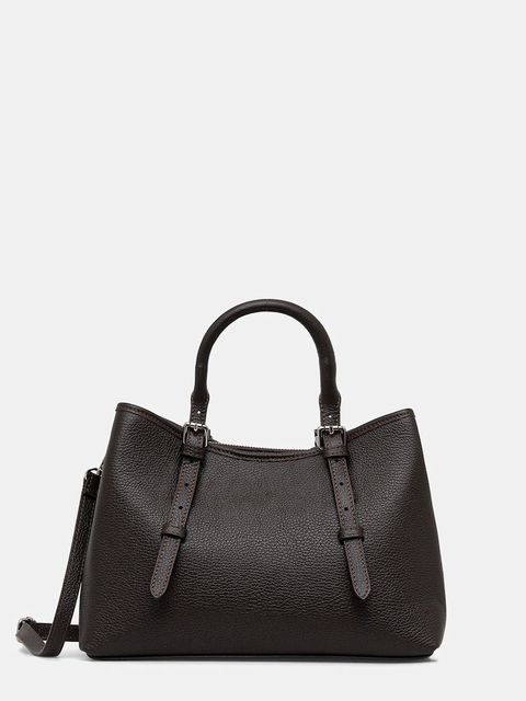 Answear.LAB torebka skórzana kolor brązowy - zdjęcie produktu nr 1