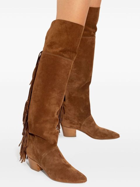 Casadei 50mm Beat boots - Brown