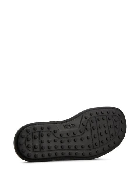 Tod's leather sandals - Black