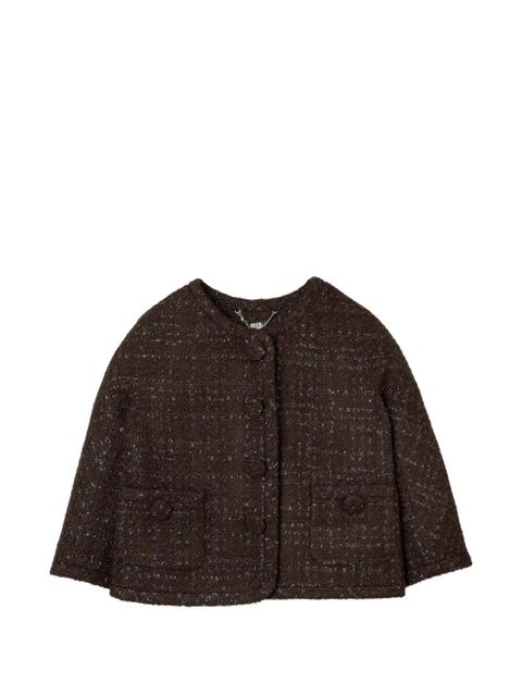 Marc Jacobs chain lady tweed jacket - Brown - zdjęcie produktu nr 1