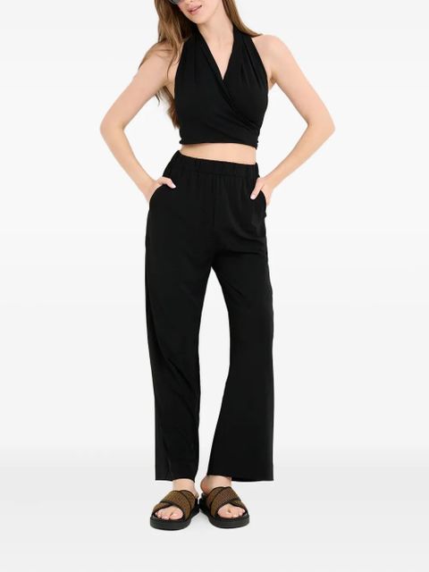 Max Mara Savio elasticated-waist trousers - Black - zdjęcie produktu nr 2