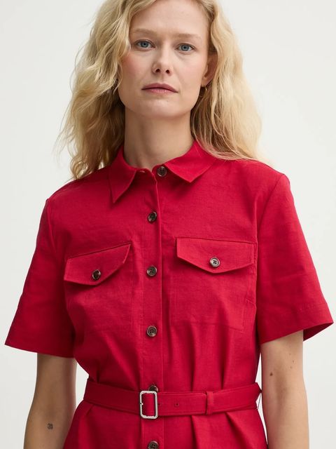 Theory sukienka lniana