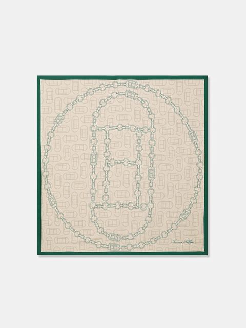 Tommy Hilfiger chusta jedwabna - zdjęcie produktu nr 1