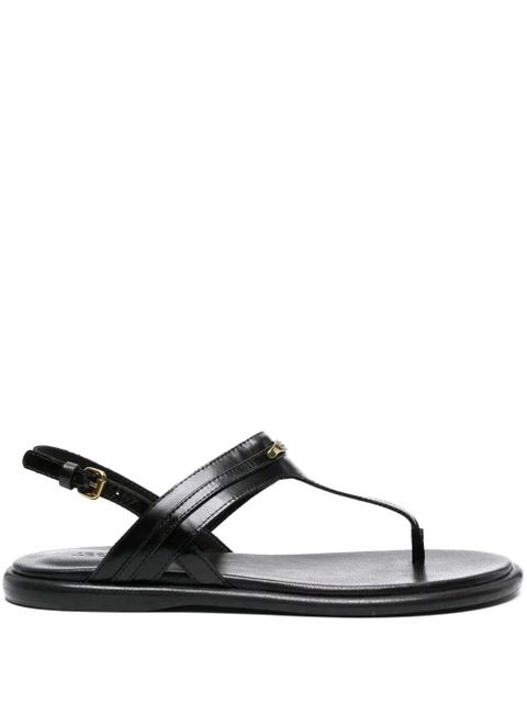 ISABEL MARANT Nya leather slingback sandals - Black - zdjęcie produktu nr 1
