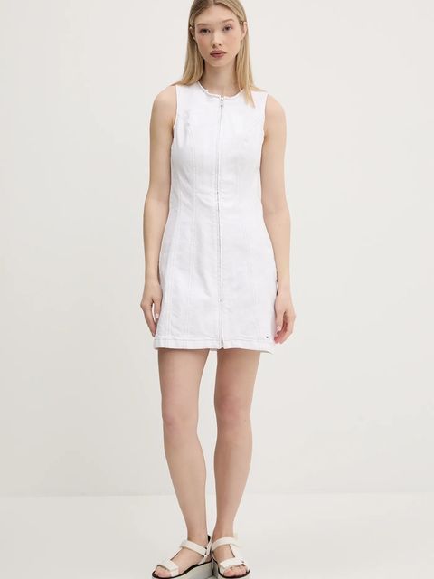 Tommy Jeans sukienka jeansowa - zdjęcie produktu nr 1