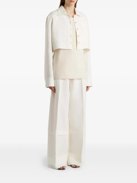 KHAITE Linden pants - Neutrals - zdjęcie produktu nr 2