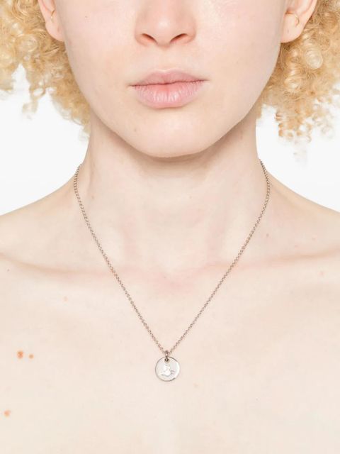 Vivienne Westwood Lewis orb embellished-disc necklace - Silver - zdjęcie produktu nr 2