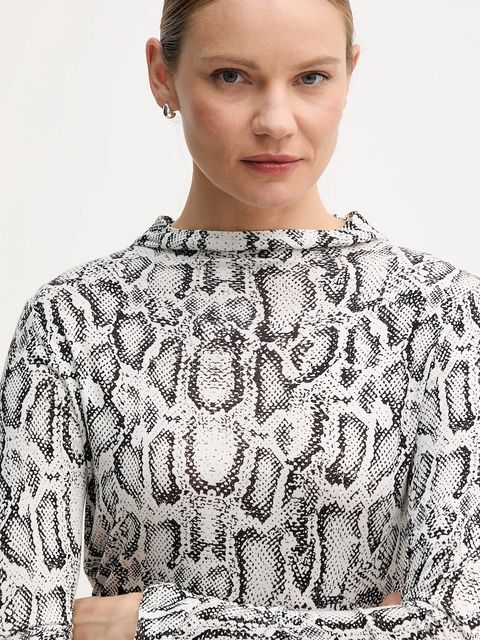 Marc Aurel longsleeve kolor biały 7730-7000-73903