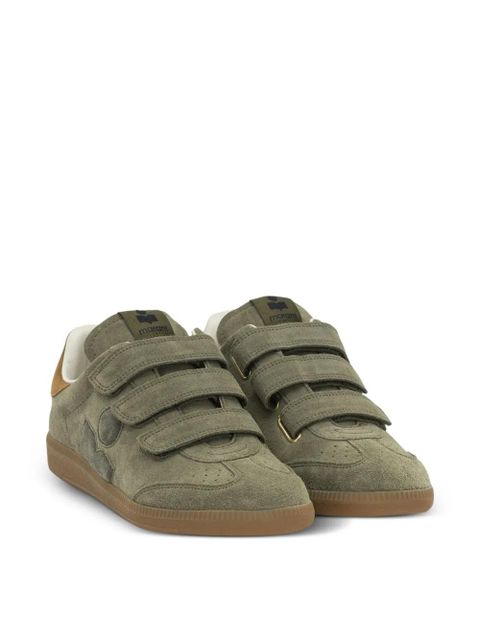 ISABEL MARANT Beth touch-strap sneakers - Green