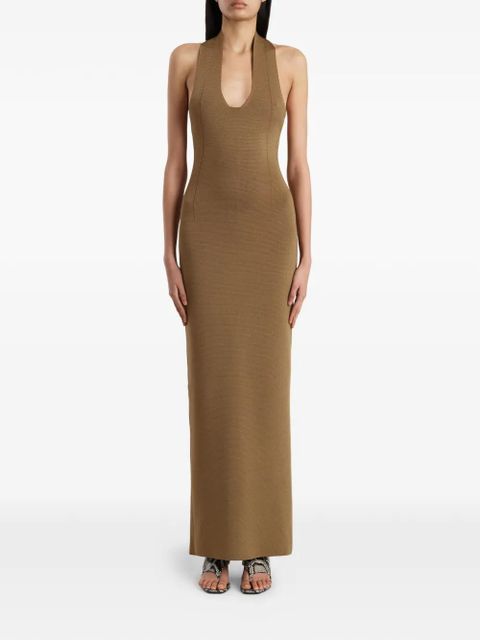 KHAITE Mahi dress - Brown - zdjęcie produktu nr 2