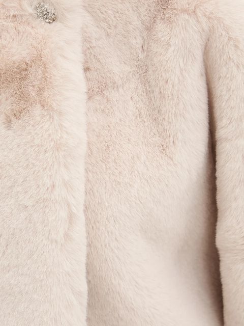 Blugirl Blumarine płaszcz kolor beżowy PF5006.T0300