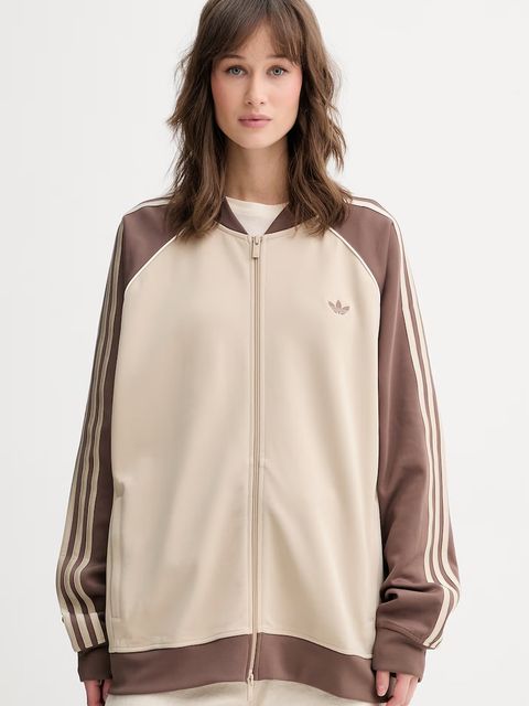 adidas Originals bluza rozpinana damska z bawełną - zdjęcie produktu nr 2