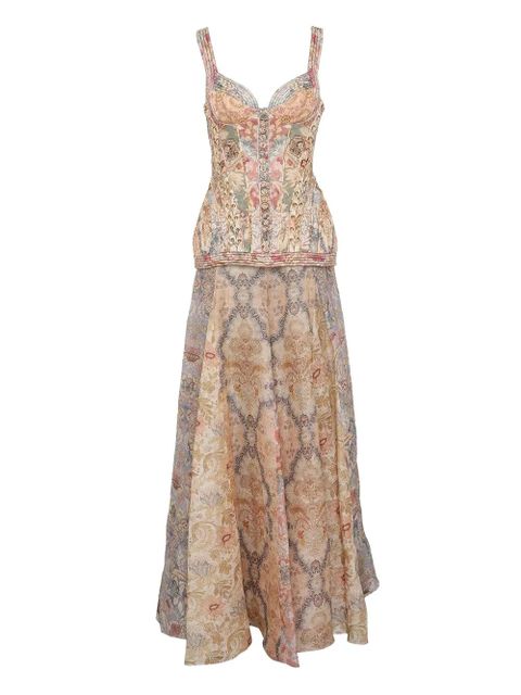 ZIMMERMANN Corded Rebellion maxi dress - Neutrals - zdjęcie produktu nr 1
