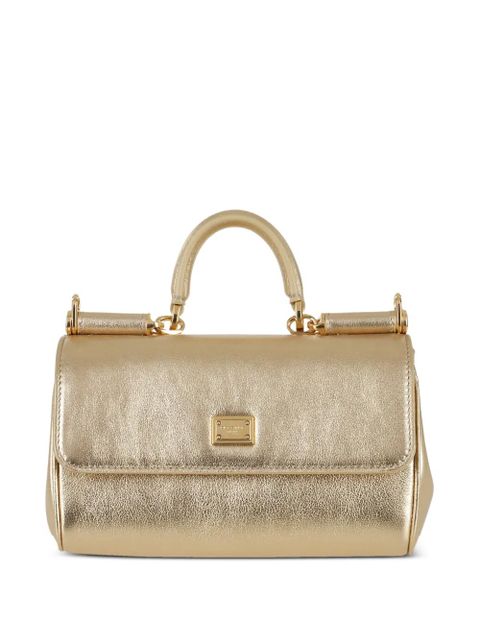 Dolce & Gabbana My Sicily leather tote bag - Gold - zdjęcie produktu nr 1