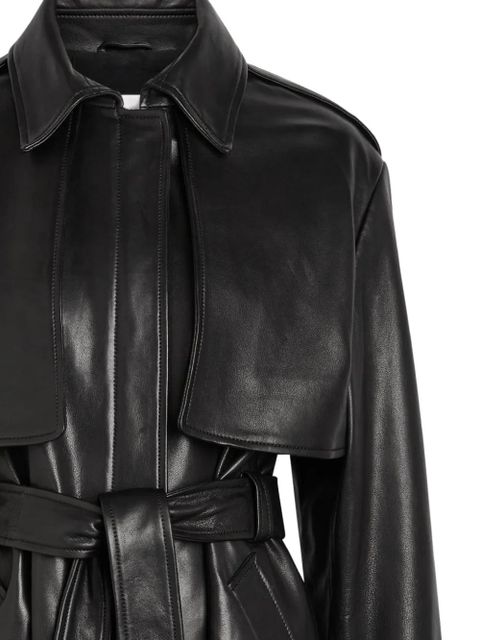 Nour Hammour Priya belted jacket - Black - zdjęcie produktu nr 2