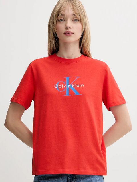 Calvin Klein Jeans t-shirt bawełniany - zdjęcie produktu nr 1