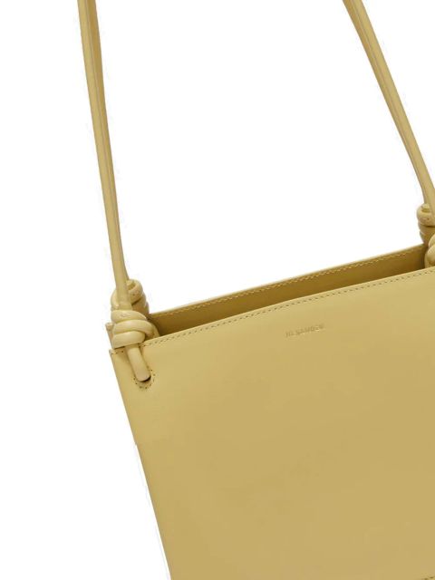 Jil Sander small Giro leather crossbody bag - Yellow