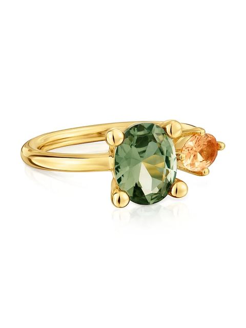 Tous pierścionek ze srebra pokrytego złotem 12 Color Lab 1004251412 - zdjęcie produktu nr 2