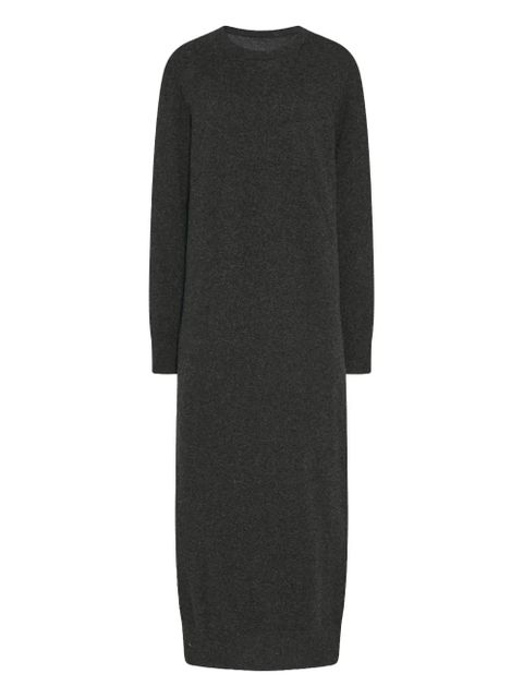 The Row Loter cashmere long-sleeve dress - Grey - zdjęcie produktu nr 1