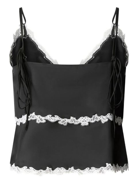 PINKO lace tank top - Black - zdjęcie produktu nr 2