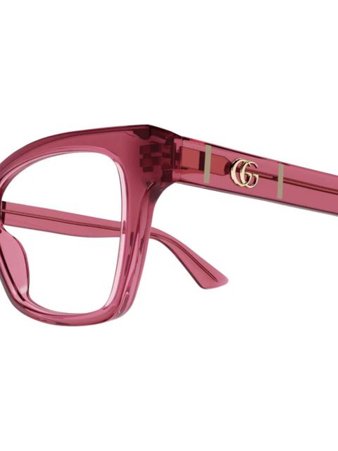 Gucci Eyewear GG logo glasses - Pink