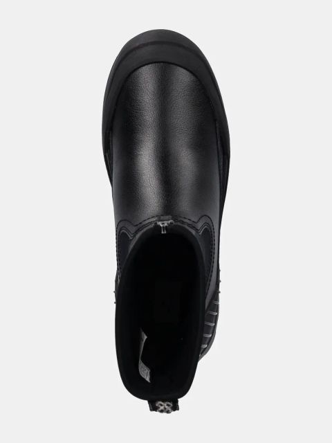 UGG sztyblety Neumel X Zip damskie kolor czarny na platformie lekko ocieplone 1158235-BLK