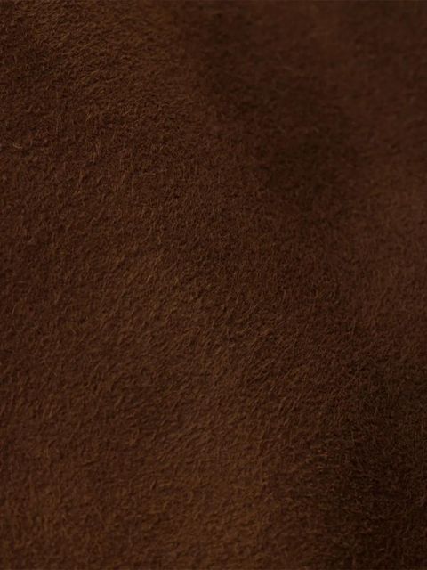 Prada large Explore suede-leather shoulder bag - Brown