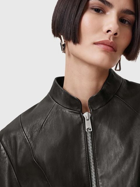 AllSaints kurtka skórzana SADLER - zdjęcie produktu nr 1