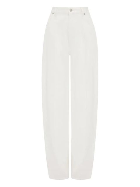 Victoria Beckham cinched jeans - White - zdjęcie produktu nr 1